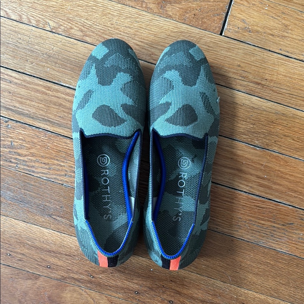 Rothy's Camouflage loafer flats